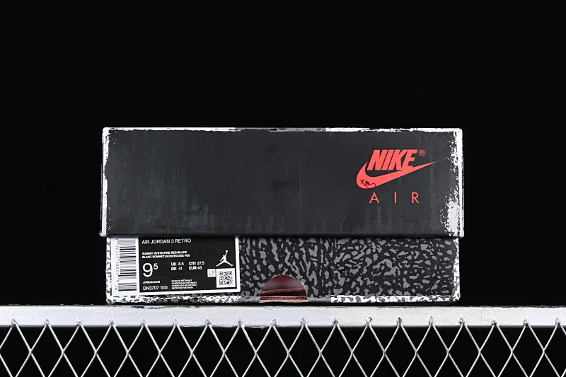 All categories Air Jordan Jordan series basketball shoes Air Jordan 3 foreign trade version Air Jordan 3 "White Cement Reimagined" AJ3 Joe 3 new white cement replica basketball shoes DN3707-100